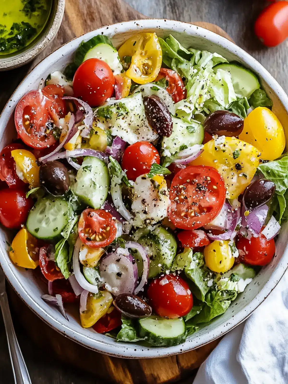 Italian Grinder Salad Recipe - Fresh Deli Flavors at Home 4 Italian Grinder Salad