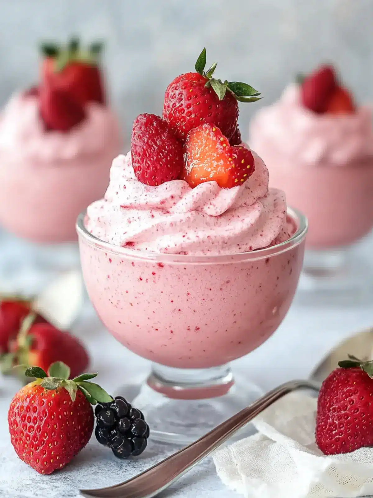 Dairy-Free Strawberry Mousse for Light, Fluffy Bliss 3 Strawberry Mousse