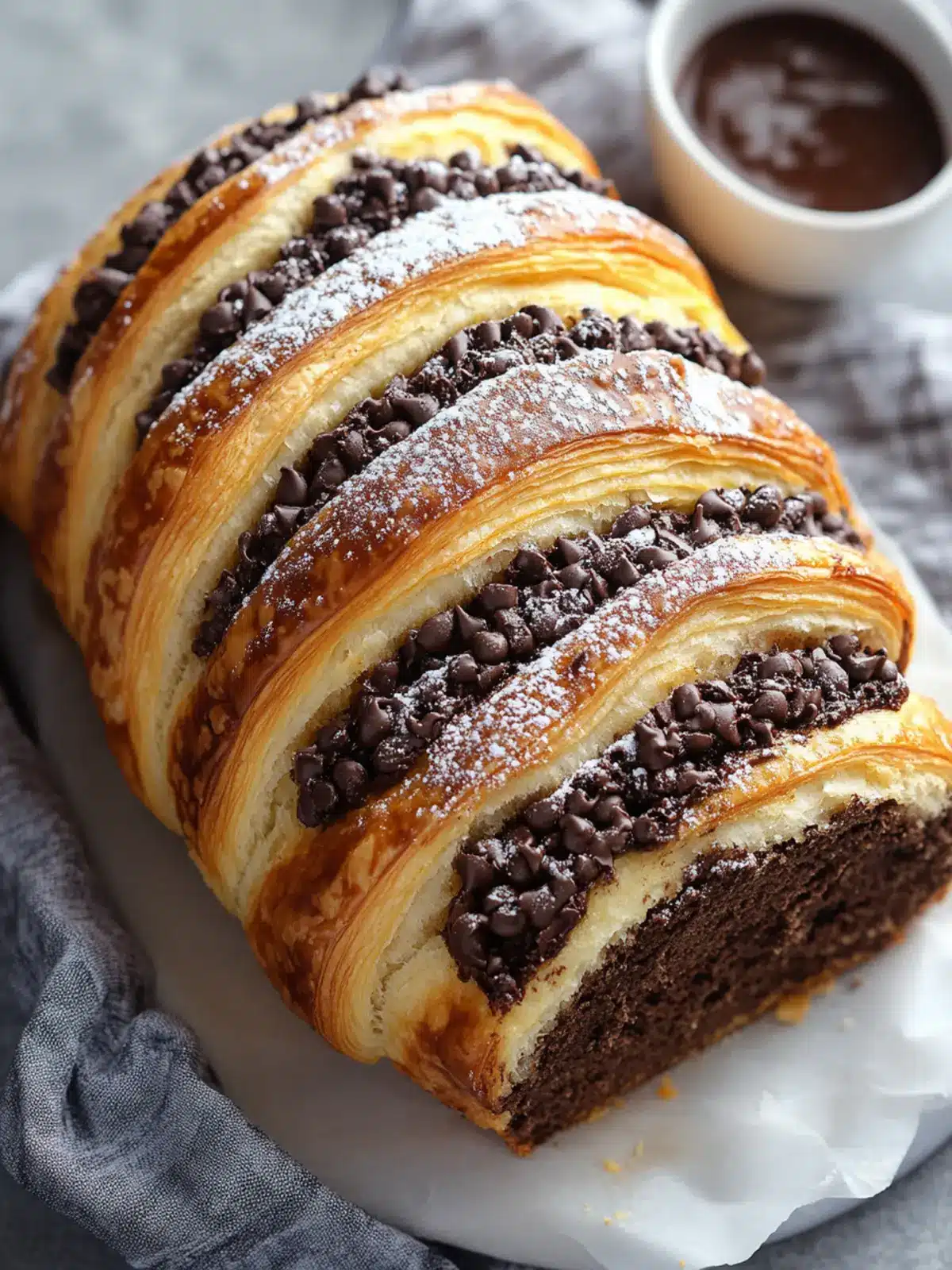Decadent Chocolate Croissant Loaf for Your Sweet Mornings 2 Chocolate Croissant Loaf