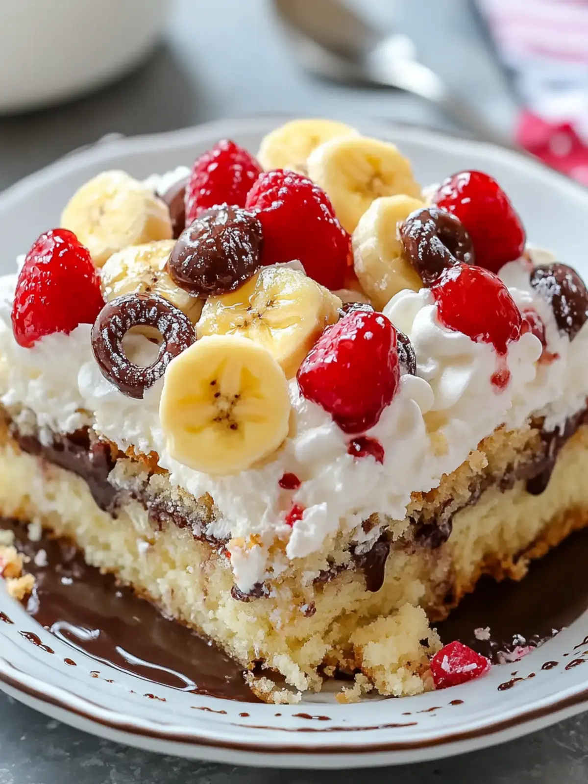 Irresistible Banana Split Dump Cake: Your New Go-To Dessert 2 Banana Split Dump Cake