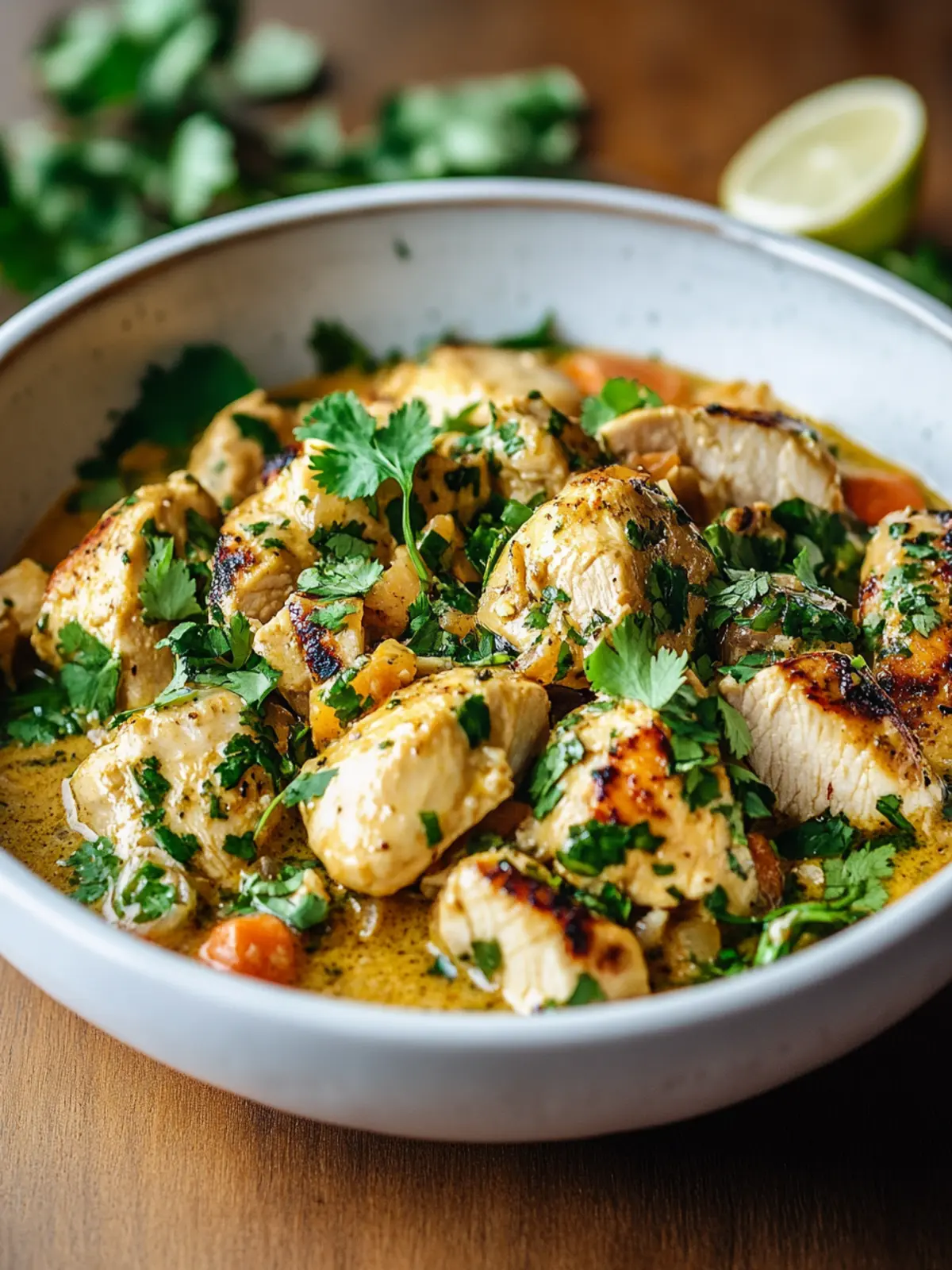 Creamy Coconut Chicken Recipe for a Quick Tropical Escape 4 Coconut Chicken