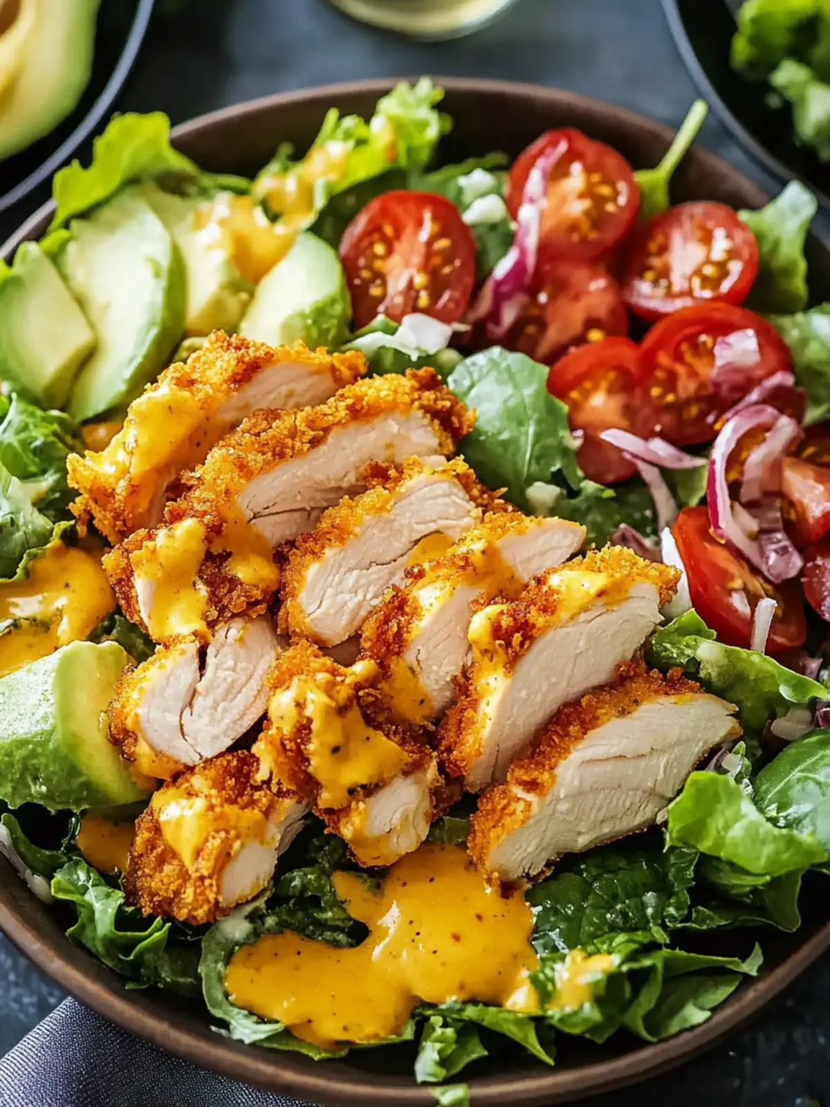 Crispy Chicken Salad: Your New Favorite Healthy Meal 2 Crispy Chicken Salad