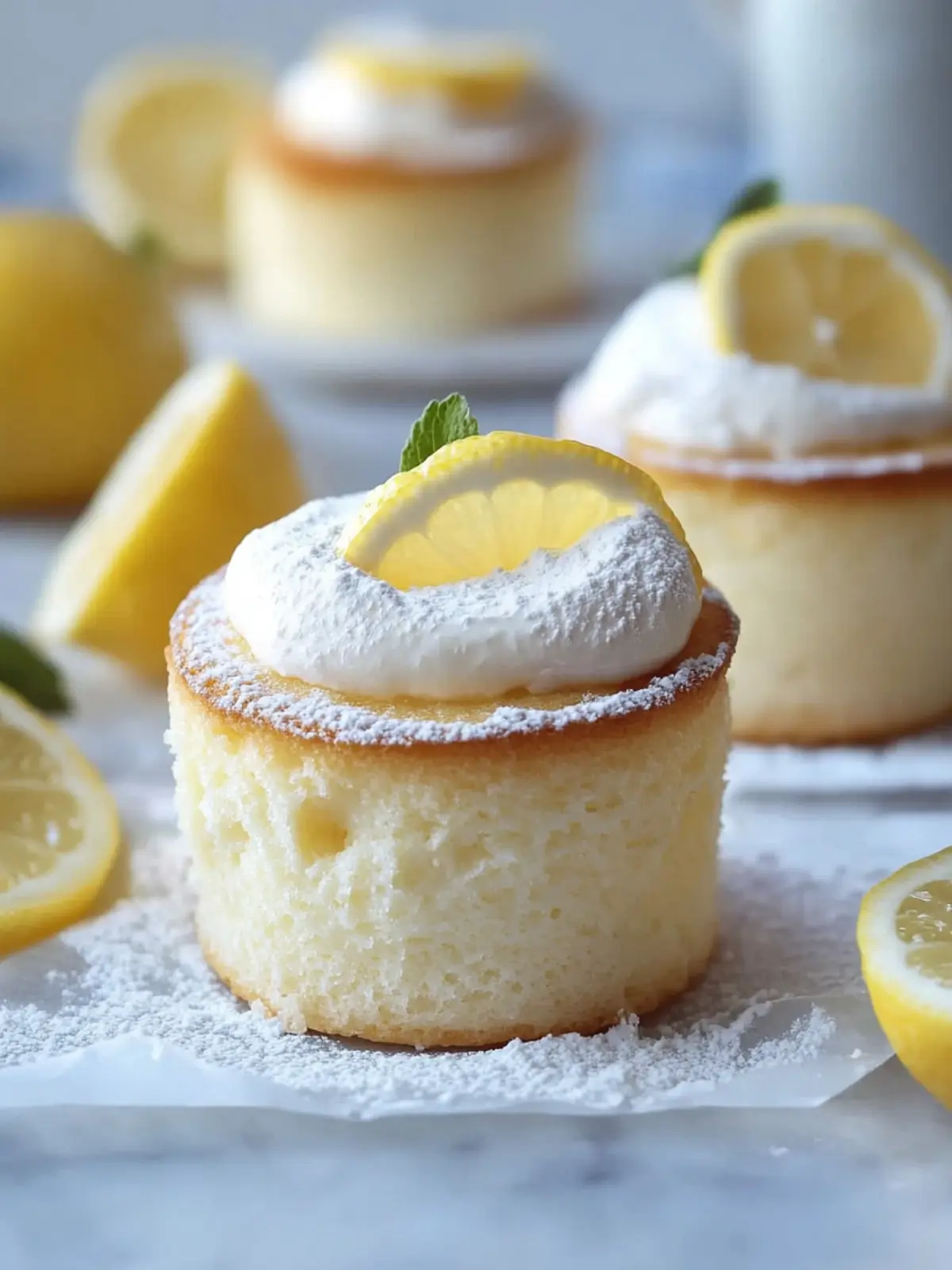 Light & Airy Mini Lemon Soufflés for a Perfect Finale 4 Mini Lemon Soufflés