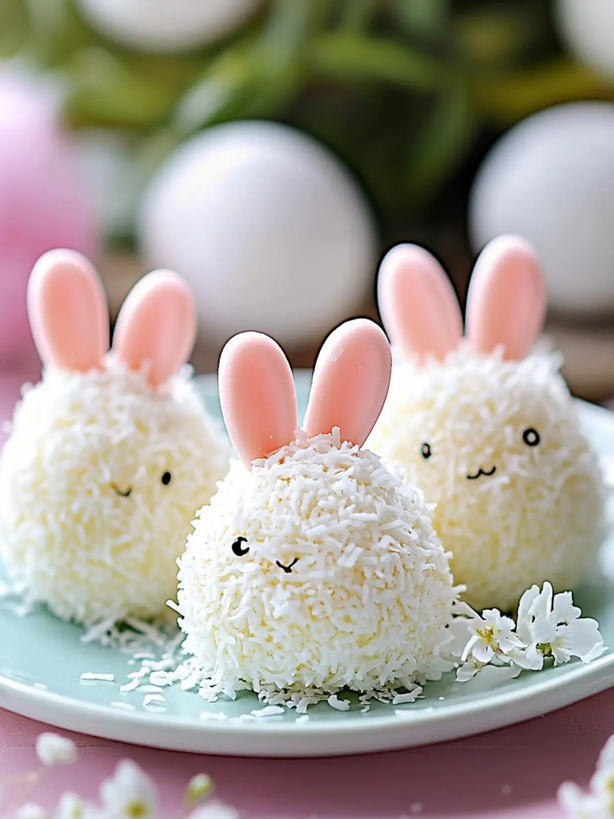 Whip Up Sweet Easter Bunny Coconut Tails in Minutes! 4 Easter Bunny Coconut Tails