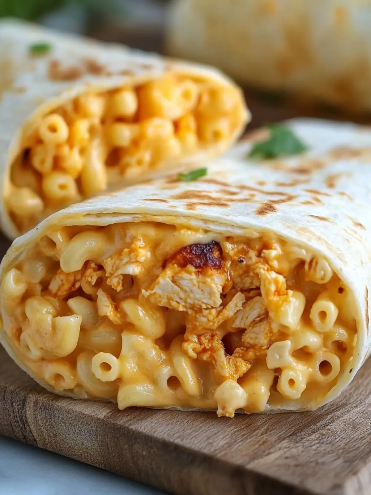 Buffalo Chicken Mac & Cheese Wrap: Your New Comfort Food Fix 4 Buffalo Chicken Mac & Cheese Wrap