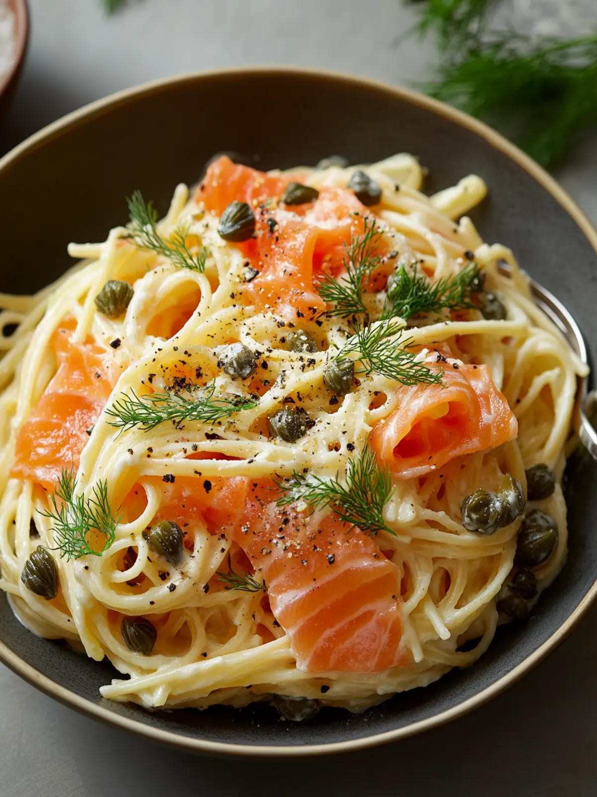 Smoked Salmon Pasta with Capers and Dill for Quick Weeknight Bliss 4 Smoked Salmon Pasta with Capers and Dill