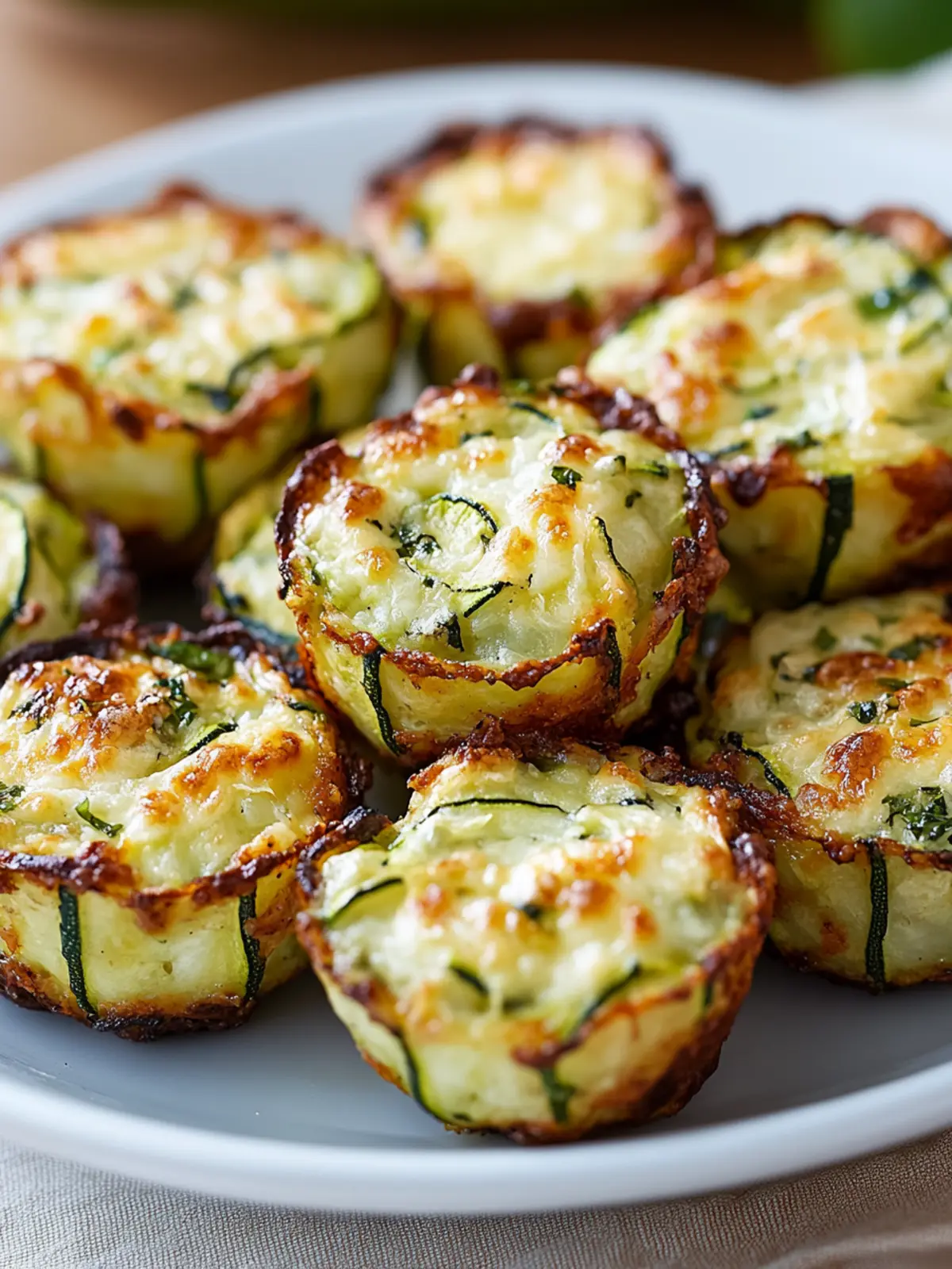 Baked Zucchini Cheese Bites: Your New Favorite Guilt-Free Snack 2 Baked Zucchini Cheese Bites
