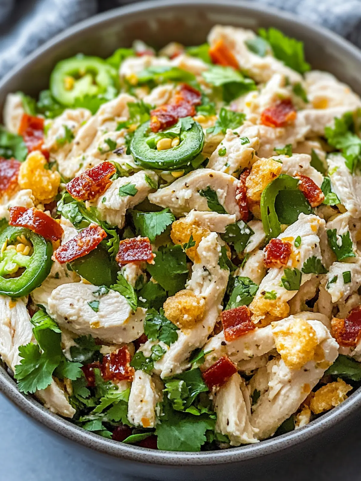 Zesty Jalapeno Popper Keto Chicken Salad Recipe You ll Love 2 Jalapeno Popper Keto Chicken Salad Recipe