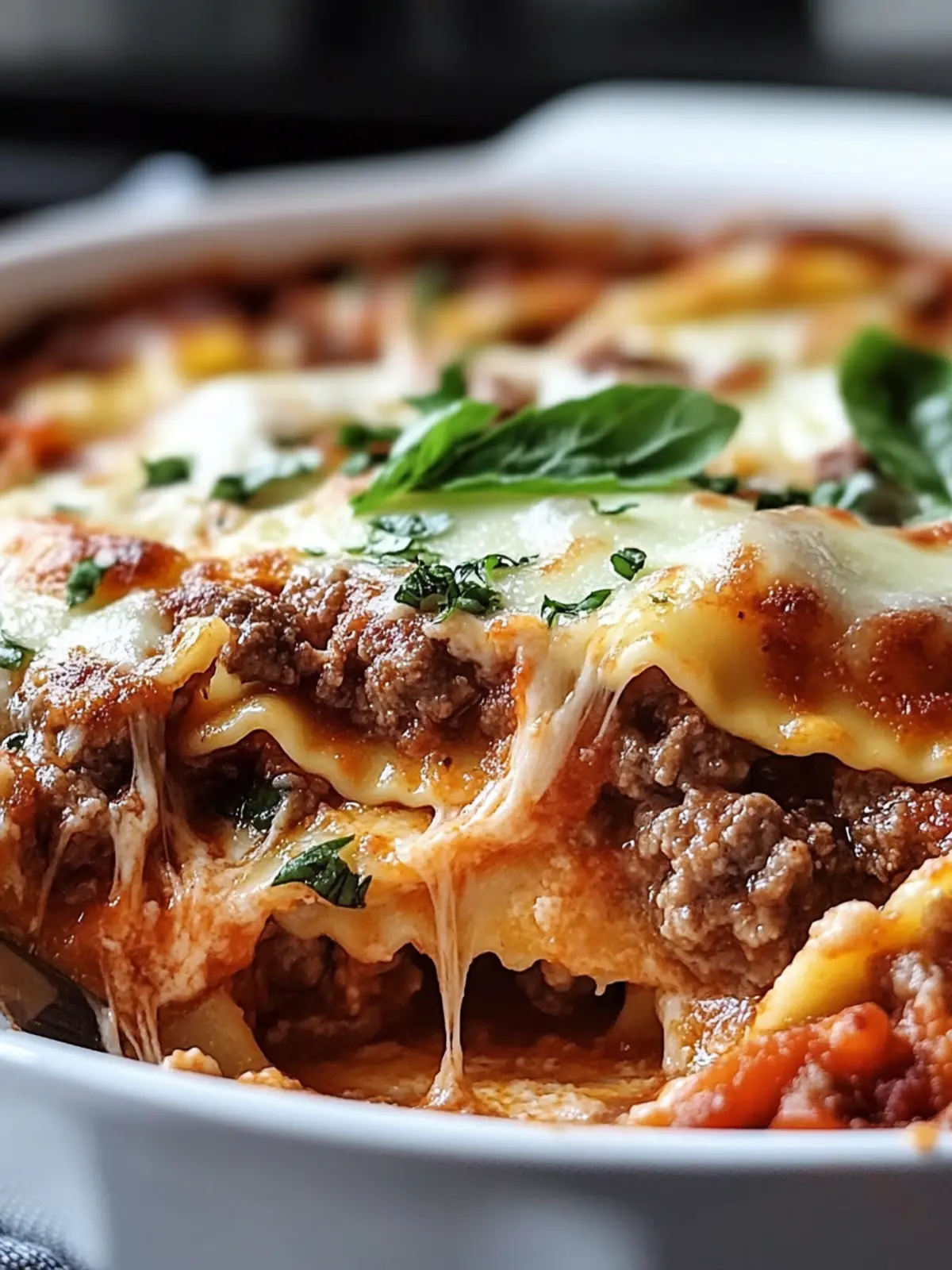 Beef and Cheese Ravioli Casserole: Cozy Comfort in One Dish 4 Beef and Cheese Ravioli Casserole