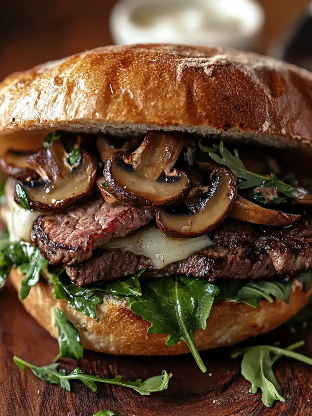 Mouthwatering Steak and Mushroom Sandwich in 30 Minutes 2 Steak and Mushroom Sandwich