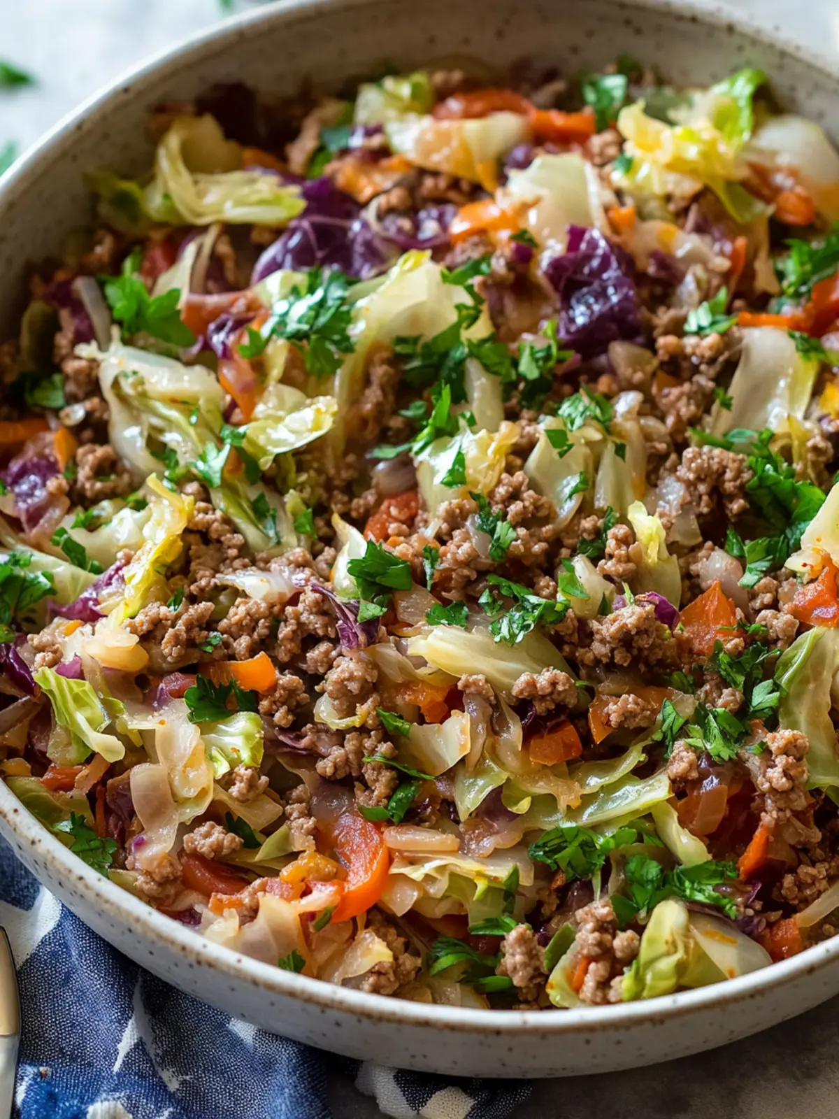 Savory Cabbage and Ground Beef Skillet for Cozy Nights 3 Cabbage and Ground Beef