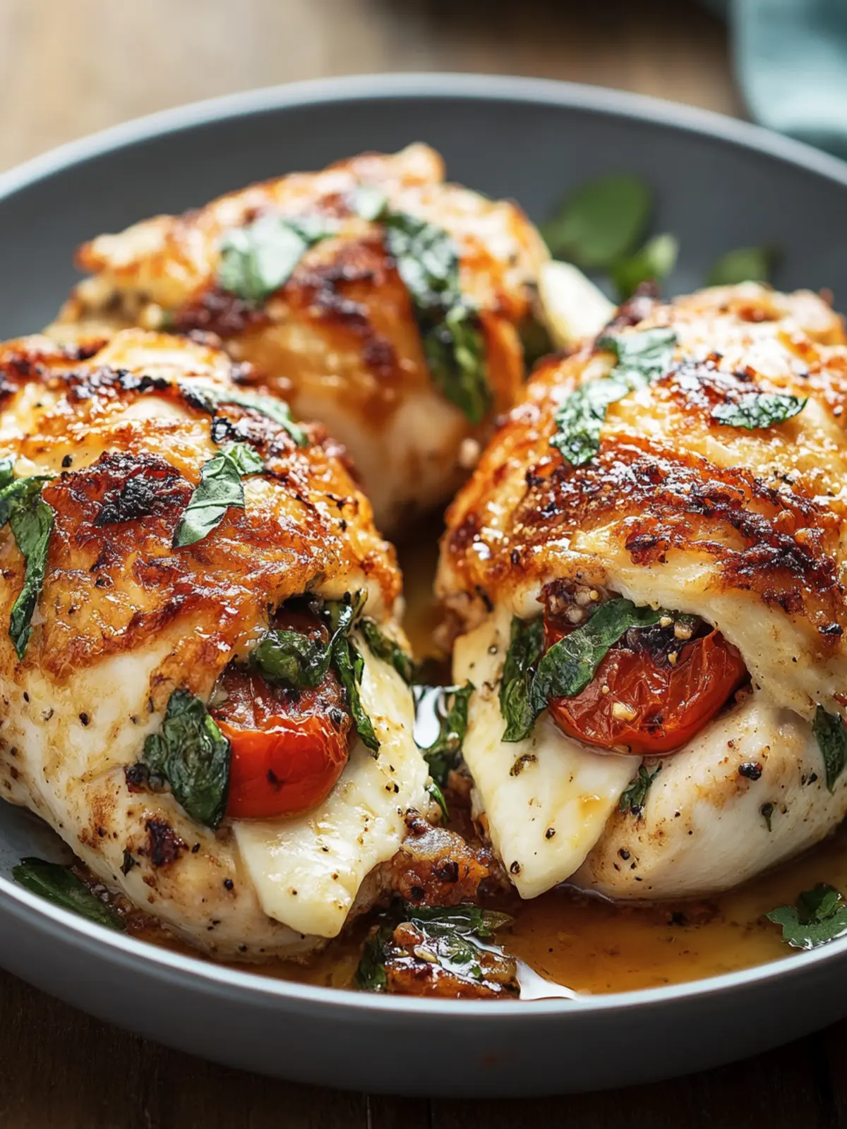 Baked Brie & Tomato Stuffed Chicken: A Gourmet Delight at Home 2 Baked Brie & Tomato Stuffed Chicken