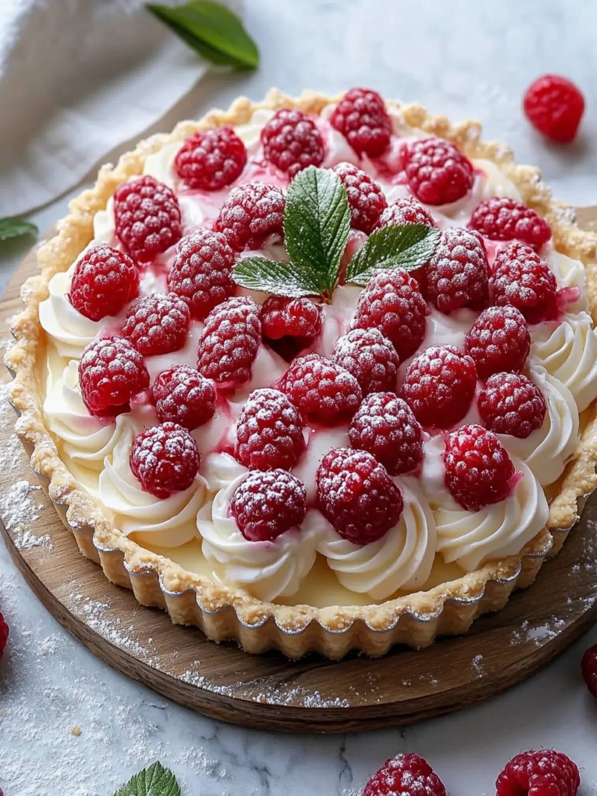 Raspberry Cream Tart: Your New Favorite Luxurious Dessert 4 Raspberry Cream Tart