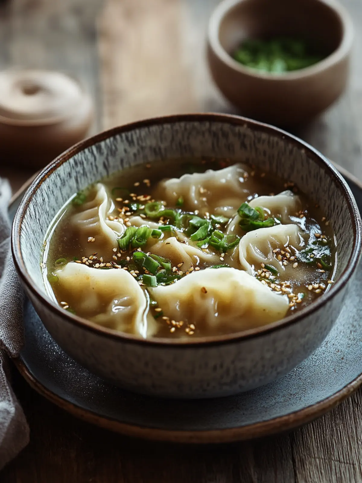 Hearty Gyoza Soup: A Quick Comfort Food Delight 2 Gyoza Soup