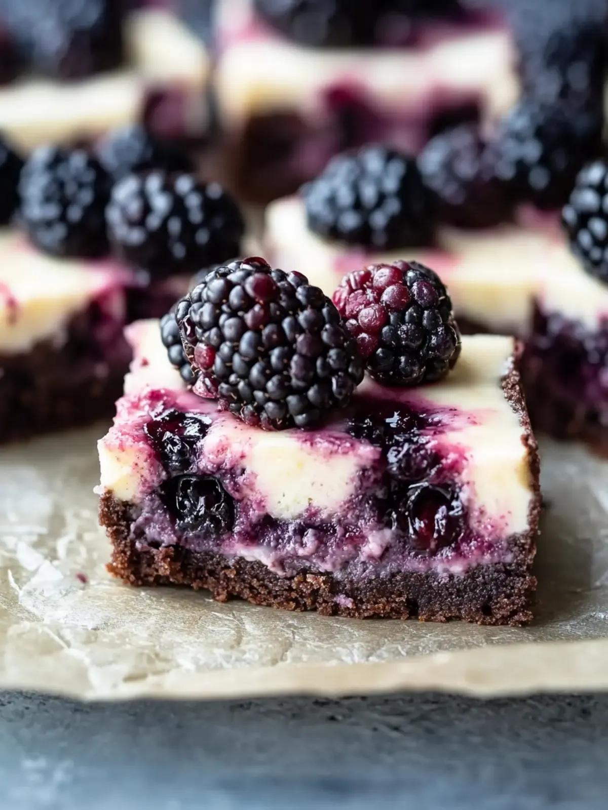 Decadent Blackberry Cheesecake Brownies You ll Crave Daily 4 Blackberry Cheesecake Brownies