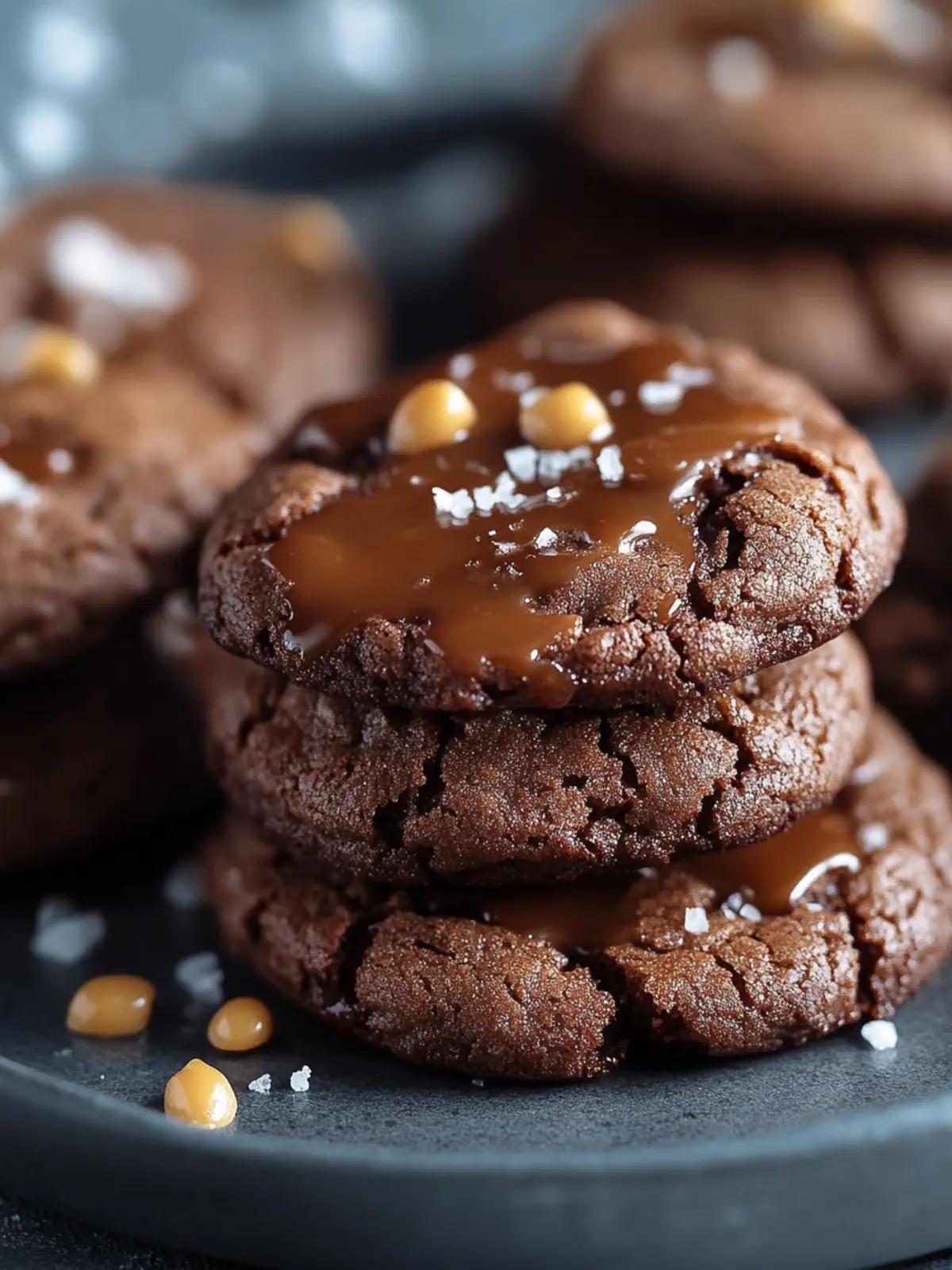 Salted Caramel Chocolate Cookies That Will Wow Your Taste Buds 3 Salted Caramel Chocolate Cookies