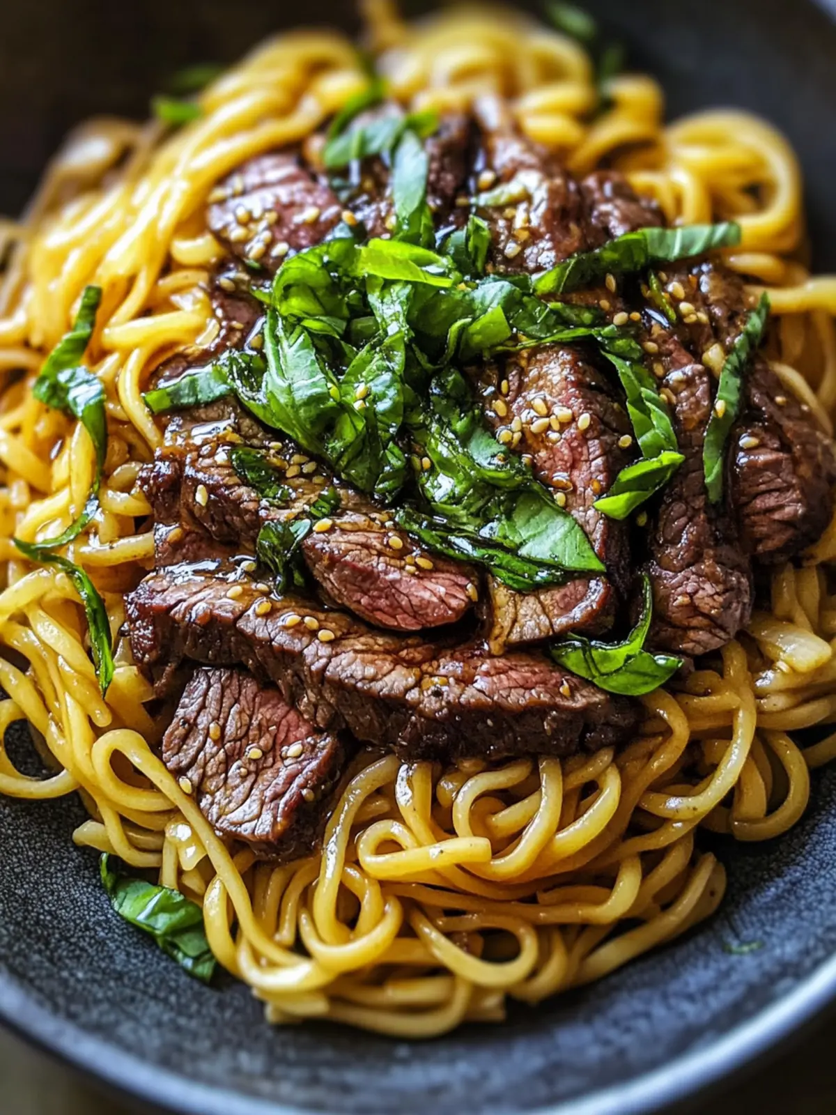Savory Garlic Butter Steak Lightning Noodles in 30 Minutes 3 Garlic Butter Steak Lightning Noodles