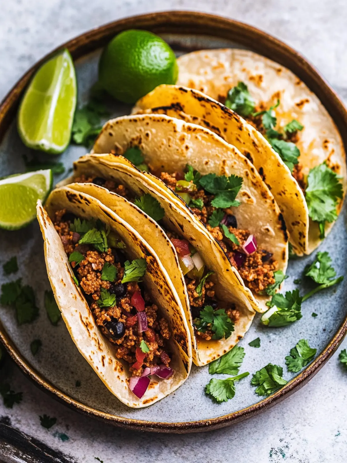 Savory Vegan Tacos with Smoky Mince Made Easy at Home 4 Vegan tacos with smoky mince