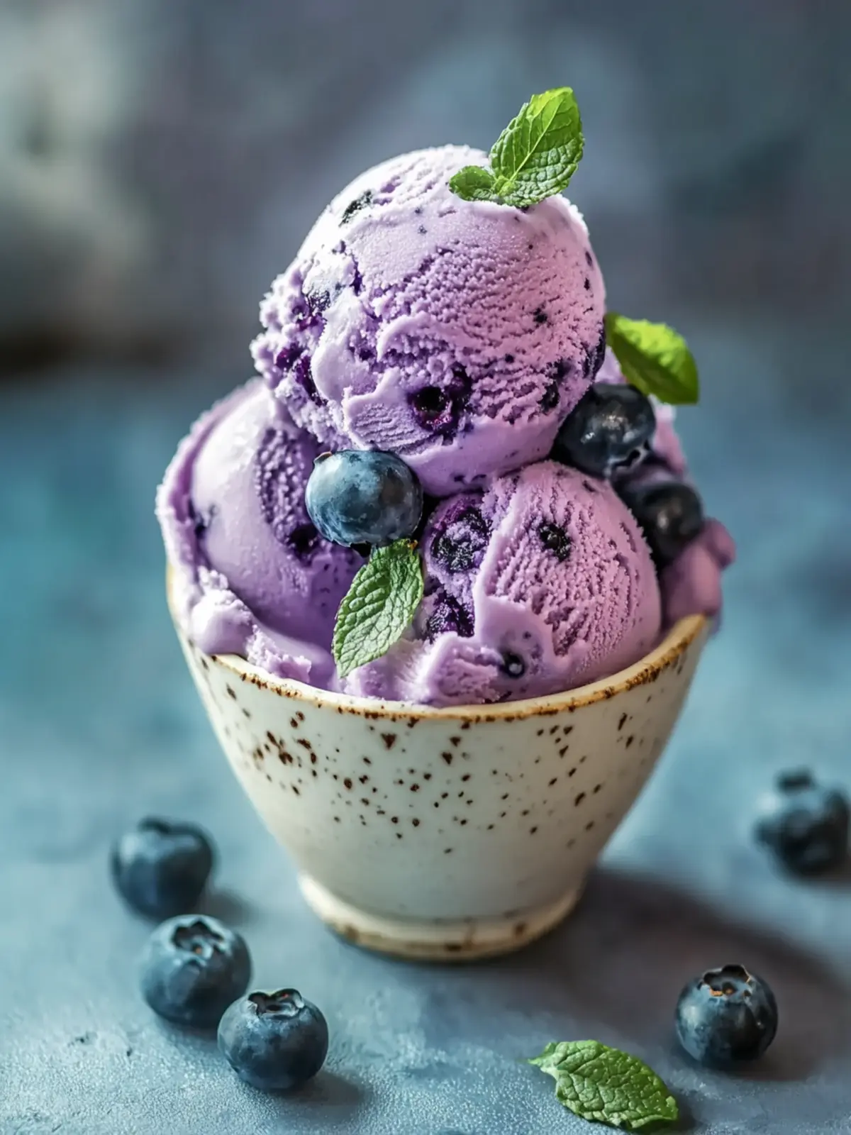 Creamy Blueberry Cottage Cheese Ice Cream You ll Love 3 Blueberry Cottage Cheese Ice Cream