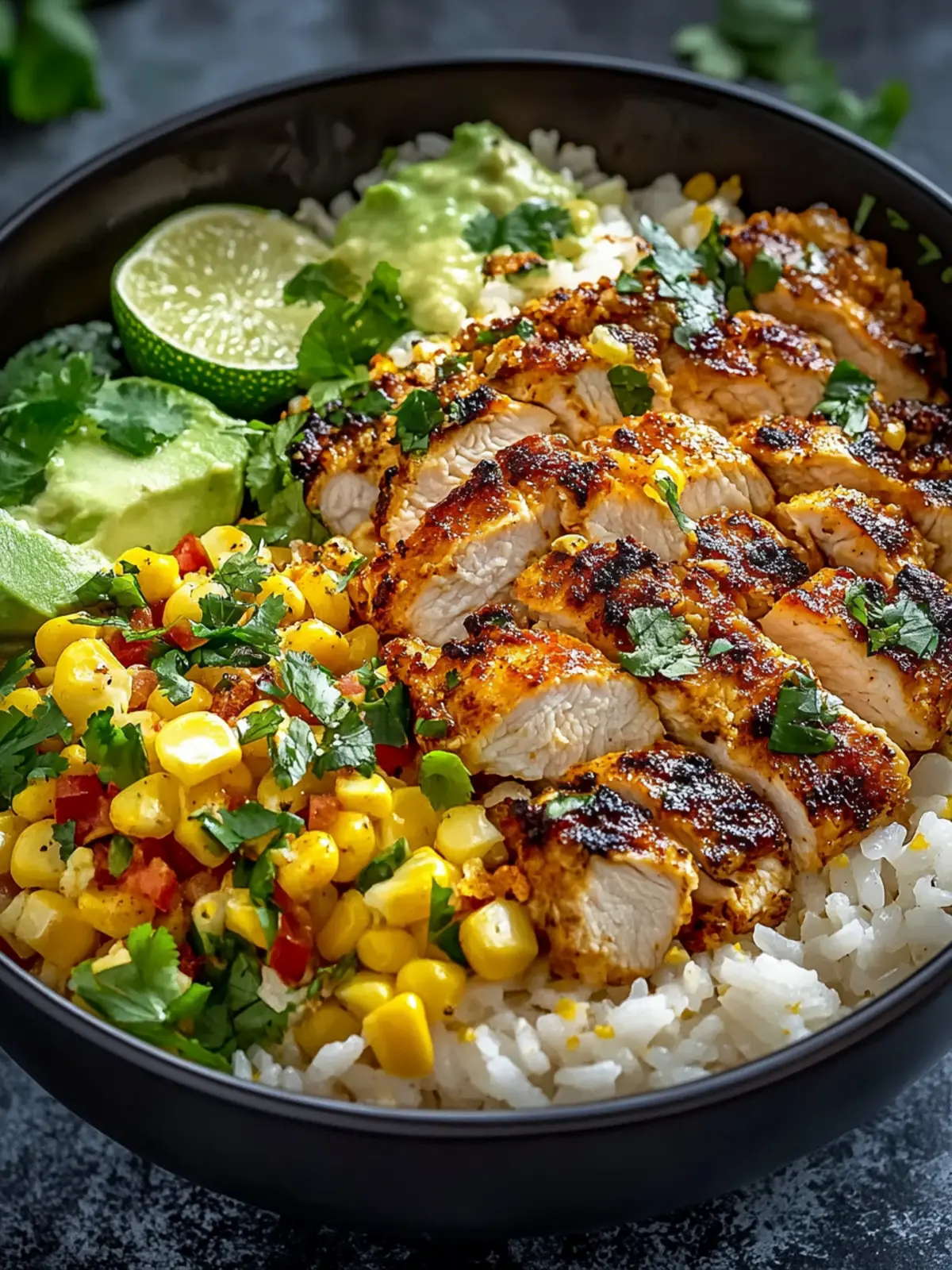 Street Corn Chicken Rice Bowl: A Flavor-Packed Delight 3 Street Corn Chicken Rice Bowl