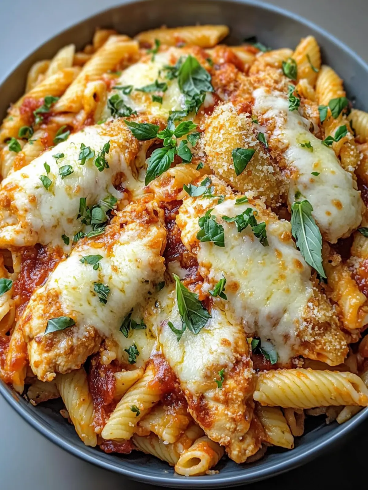 Delicious Chicken Parm Pasta for Your Cozy Family Dinner 3 Chicken Parm Pasta
