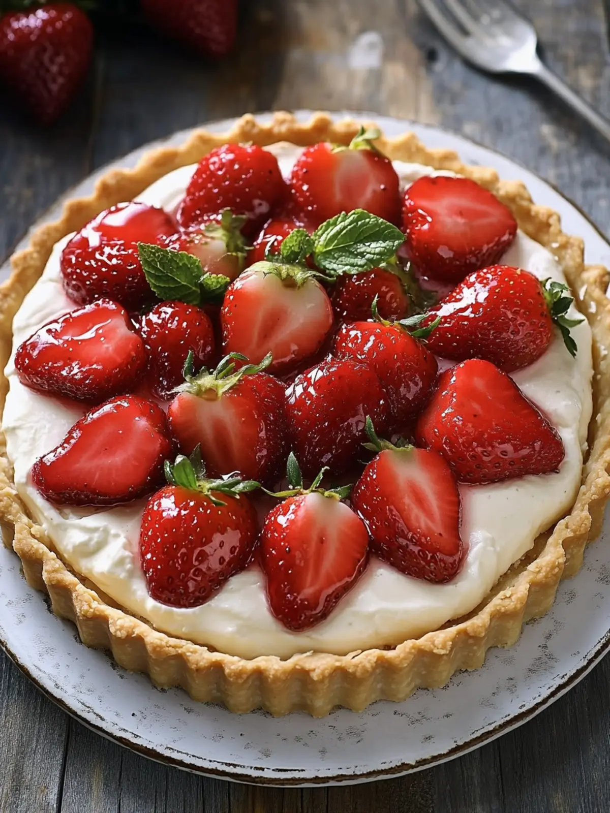 Strawberry Mascarpone Tart: A Fresh Springtime Treat 2 Strawberry Mascarpone Tart