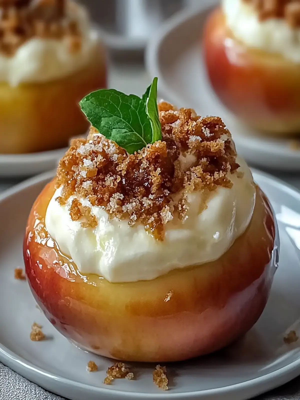 Cheesecake Stuffed Baked Apples for a Cozy Night In 3 Cheesecake Stuffed Baked Apples