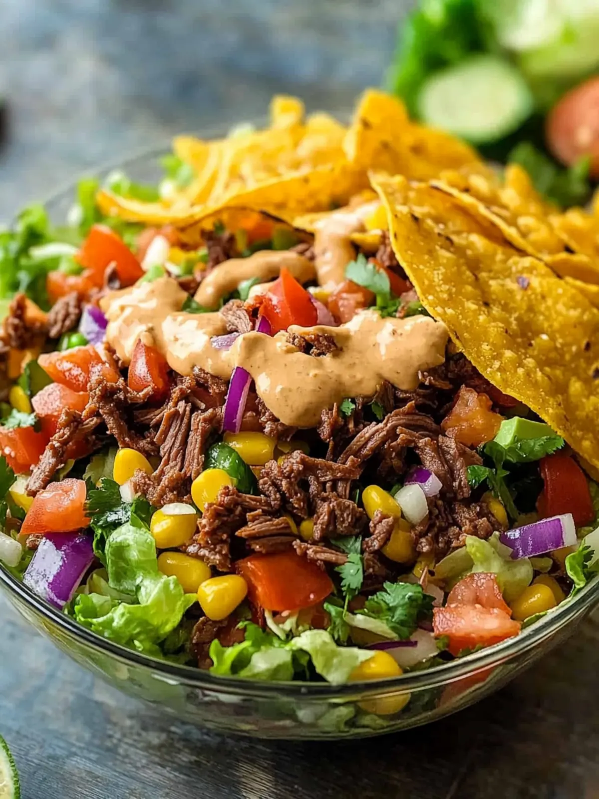 Satisfying Beef Taco Salad Ready in Just 30 Minutes 4 Beef Taco Salad