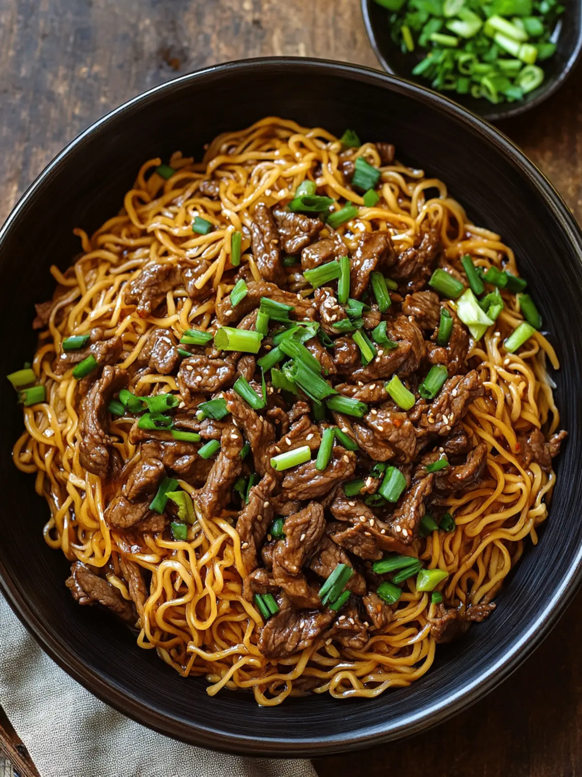 Savory Hoisin Beef Noodles Ready in Just 25 Minutes 4 Hoisin Beef Noodles