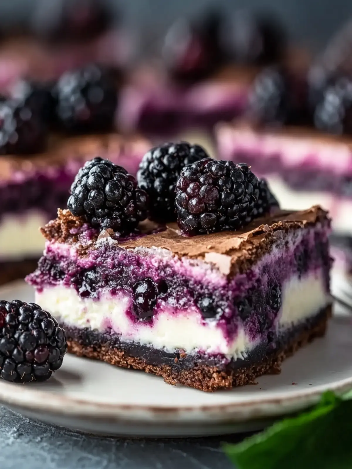 Decadent Blackberry Cheesecake Brownies You ll Crave Daily 2 Blackberry Cheesecake Brownies