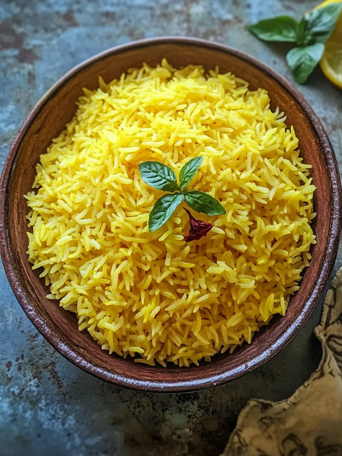 Persian Yellow Rice: Flavorful Saffron Bliss in 30 Minutes 2 Persian Yellow Rice