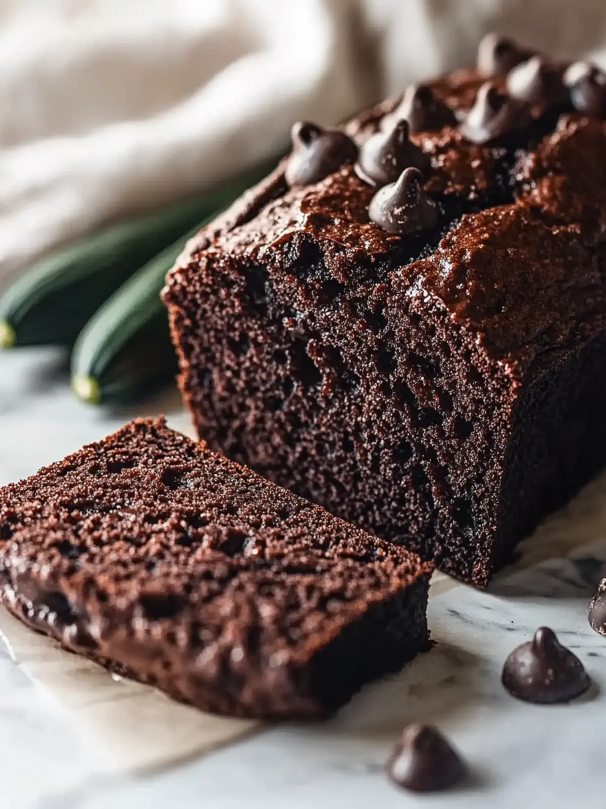 Indulge in Moist Double Chocolate Zucchini Bread Delight 4 Double Chocolate Zucchini Bread