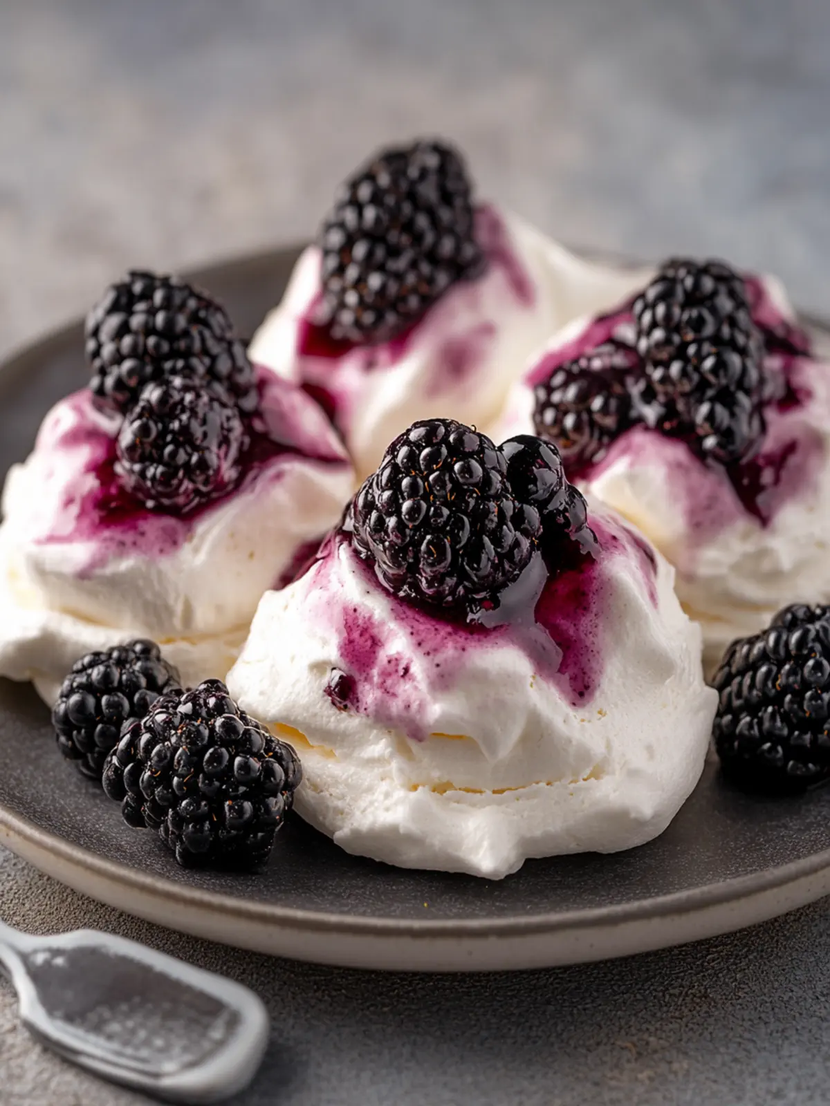 Heavenly Blackberry Pavlovas for Effortless Elegance 4 Blackberry Pavlovas