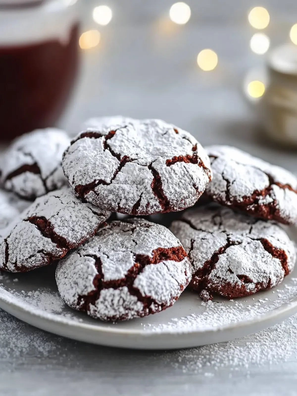 Chocolate Velvet Crinkle Cookies: A Decadent Delight Awaiting You 3 Chocolate Velvet Crinkle Cookies