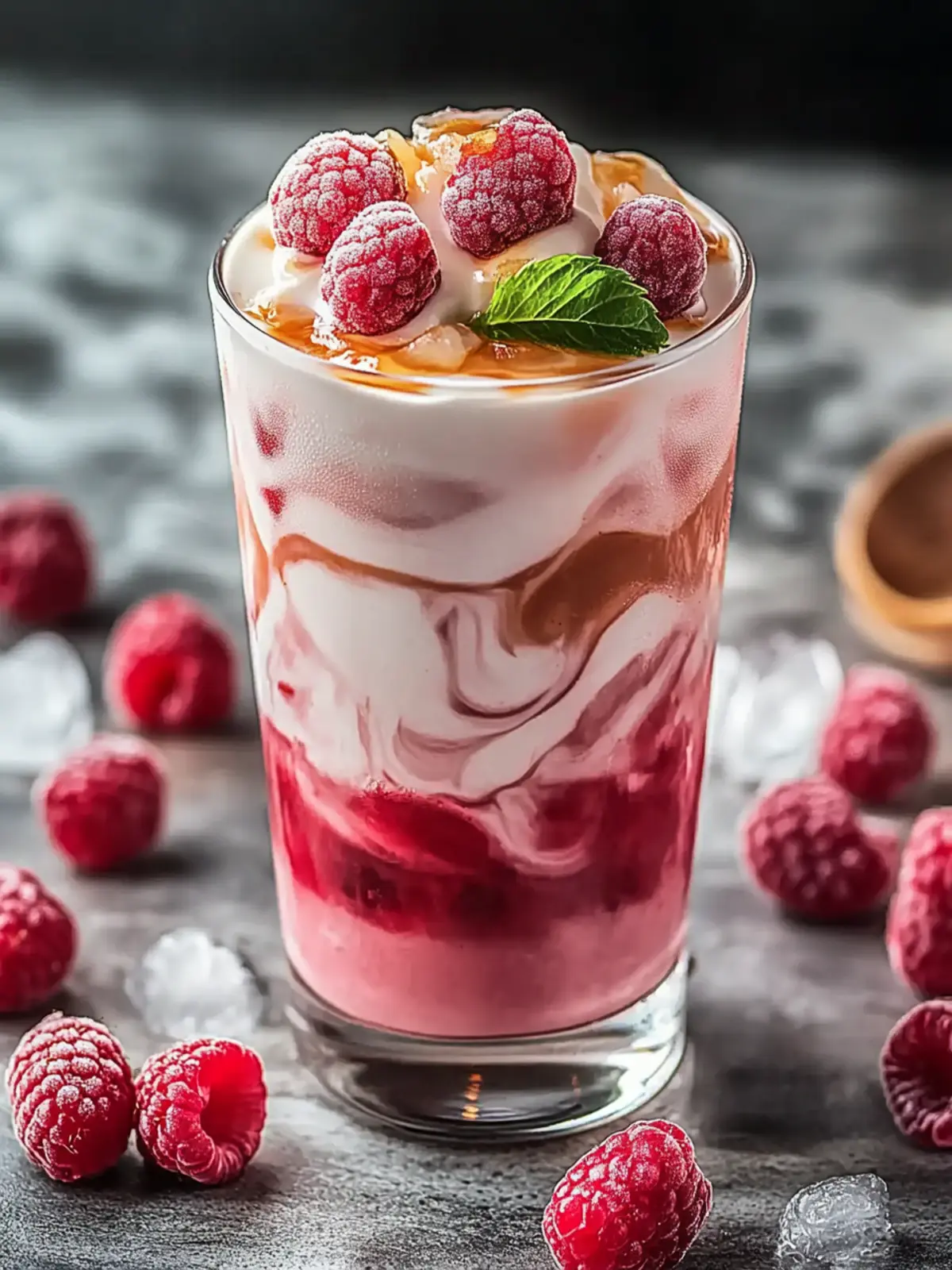 Delight in Refreshing Iced Raspberry Vanilla Chai Bliss 3 Refreshing Iced Raspberry Vanilla Chai