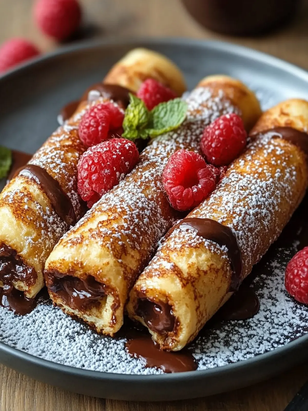 Decadent Nutella French Toast Roll-Ups You ll Crave Daily 2 Nutella French Toast Roll-Ups