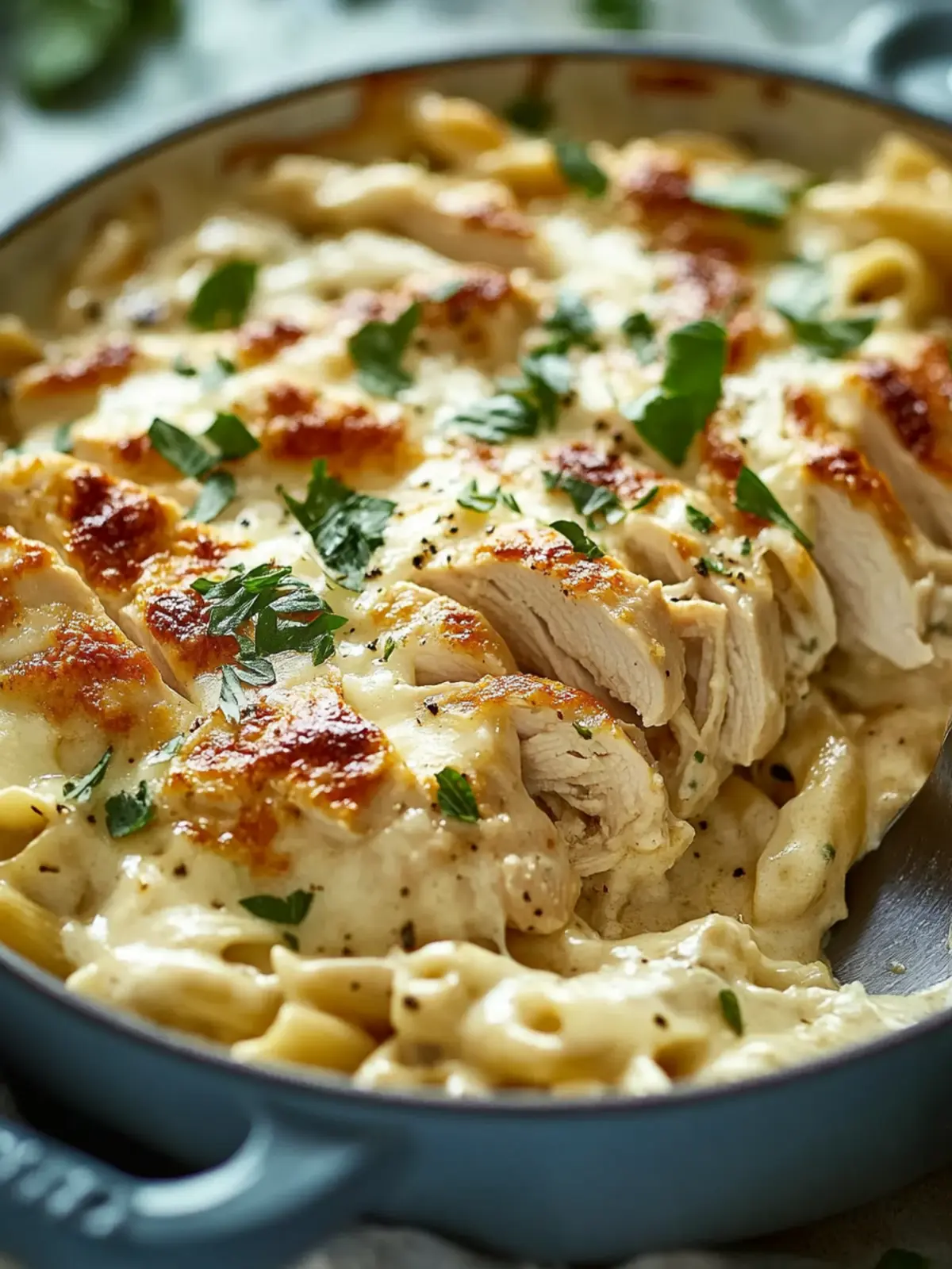 Creamy Baked Chicken Alfredo for Easy Family Dinners 4 Baked Chicken Alfredo
