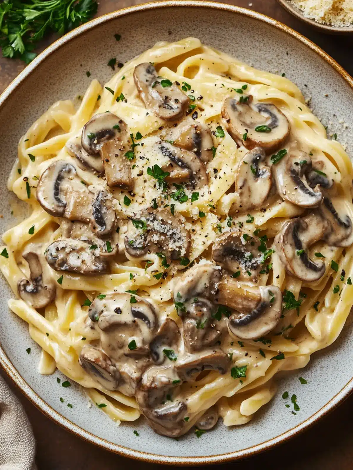 Creamy Mushroom Pasta Deliciously Ready in 30 Minutes 4 Creamy Mushroom Pasta