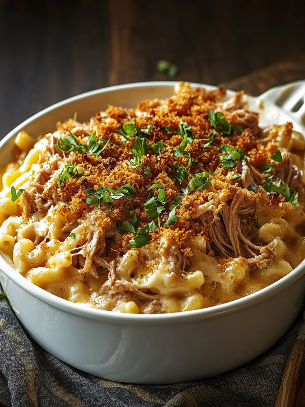 Creamy Pulled Pork Mac and Cheese That s Pure Comfort 4 Pulled Pork Mac and Cheese