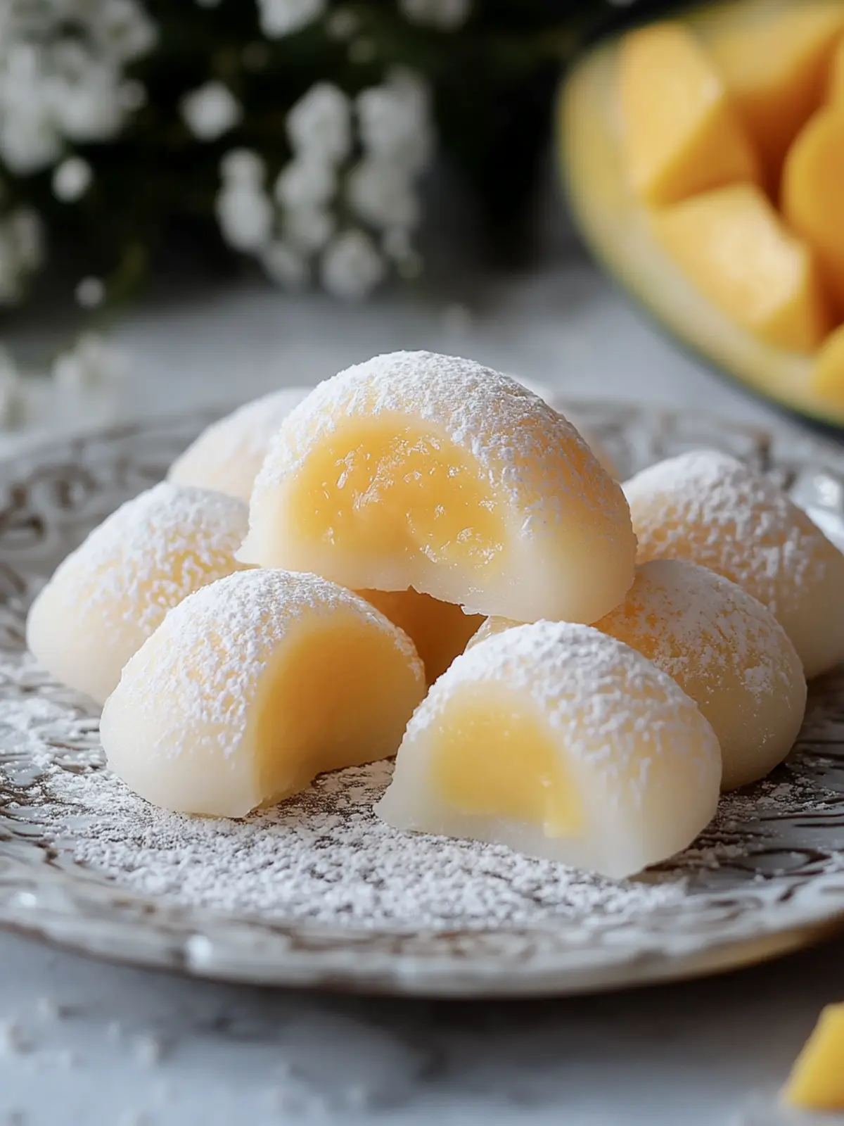 Mango Mochi Bliss: Quick, Chewy Delight for Any Occasion 2 Mango Mochi