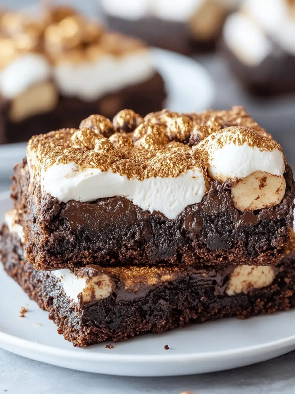 S mores Brownies: The Ultimate Gooey Dessert Delight 2 S mores Brownies