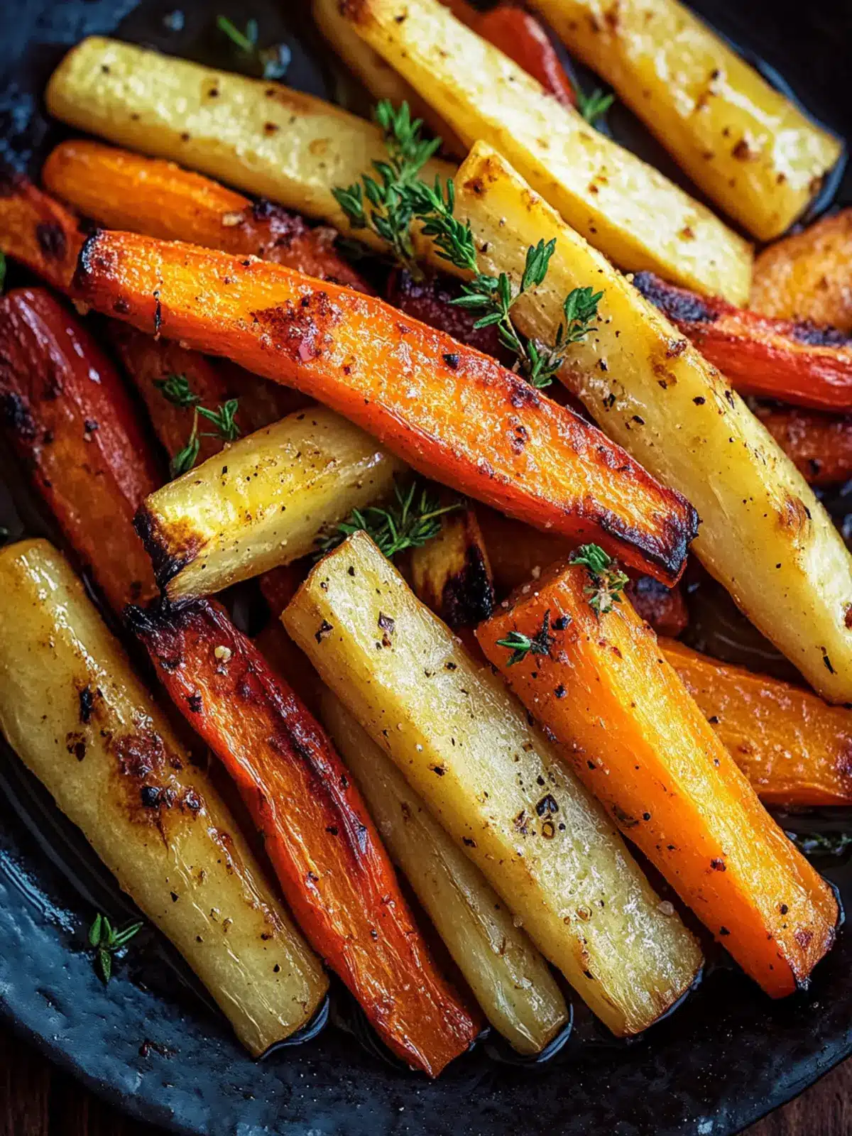 Honey Roasted Carrots and Parsnips for Cozy Comfort Food 2 Honey Roasted Carrots and Parsnips