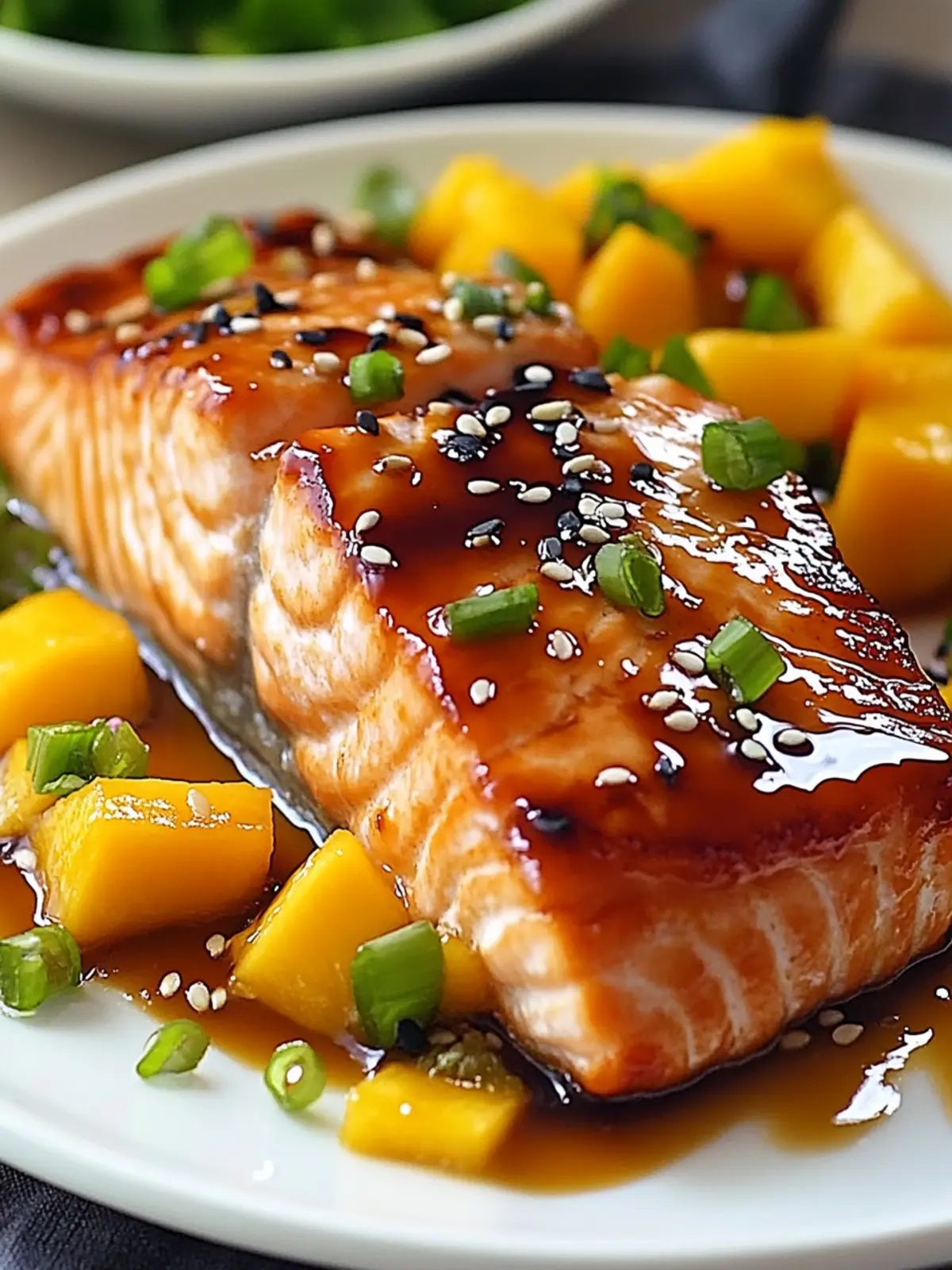 Sweet & Savory Mango Teriyaki Salmon for Effortless Gourmet Nights 4 Sweet & Savory Mango Teriyaki Salmon