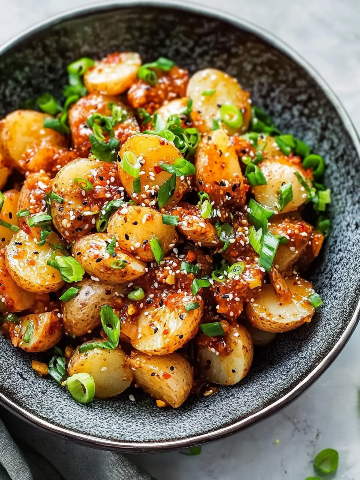 Crispy Gochujang Potato Salad: A Flavor-Packed Vegan Feast 3 Crispy Gochujang Potato Salad