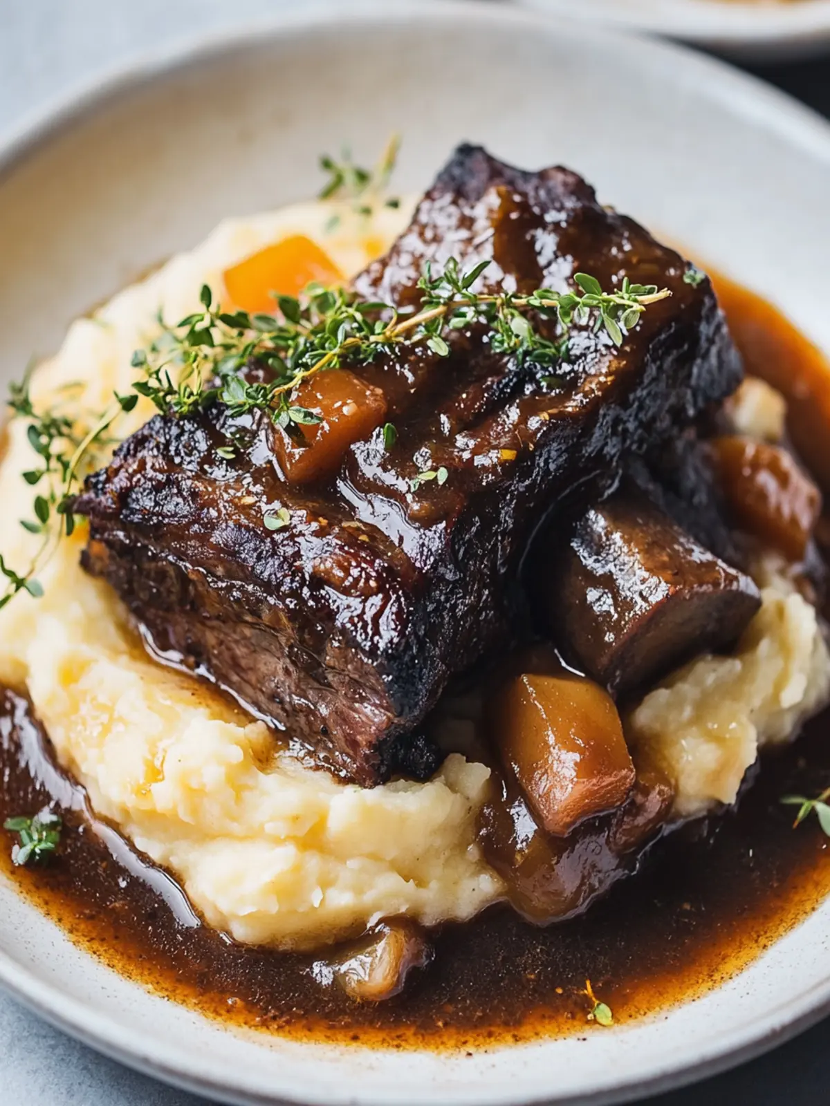 Braised Short Ribs with Mashed Potatoes for Cozy Comfort 2 Braised Short Ribs with Mashed Potatoes