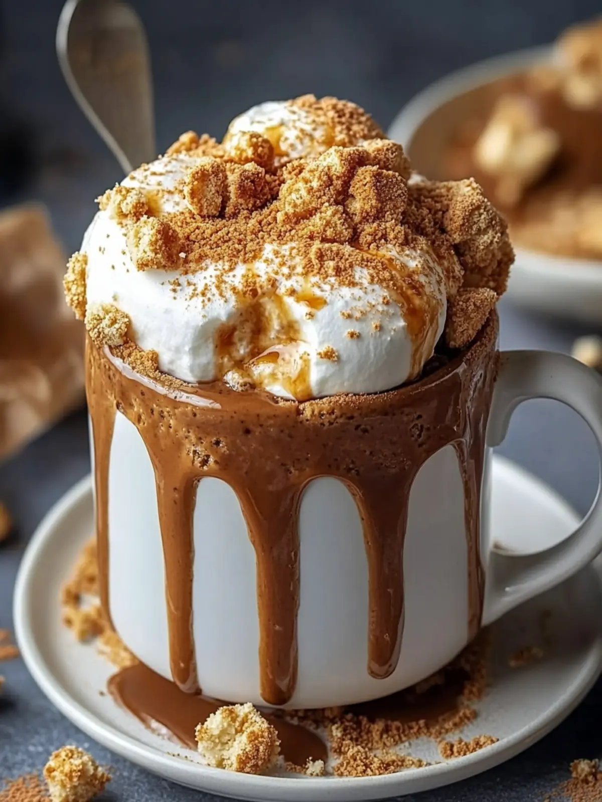 Biscoff Lava Mug Cakes: Your Quick Indulgence Fix 4 Biscoff Lava Mug Cakes