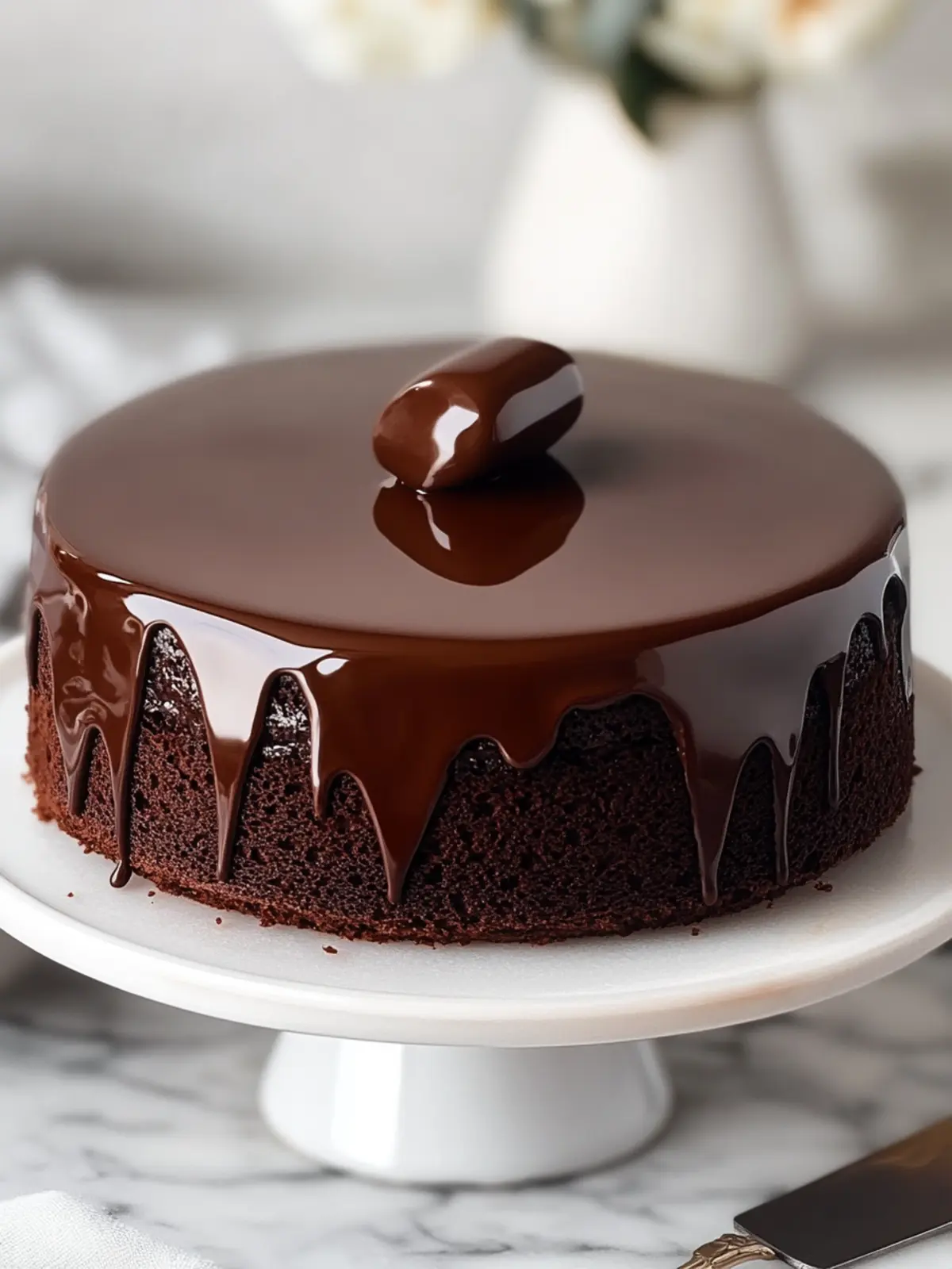 Indulge in the Ultimate Chocolate Mirror Glaze Cake Experience 4 Chocolate Mirror Glaze Cake