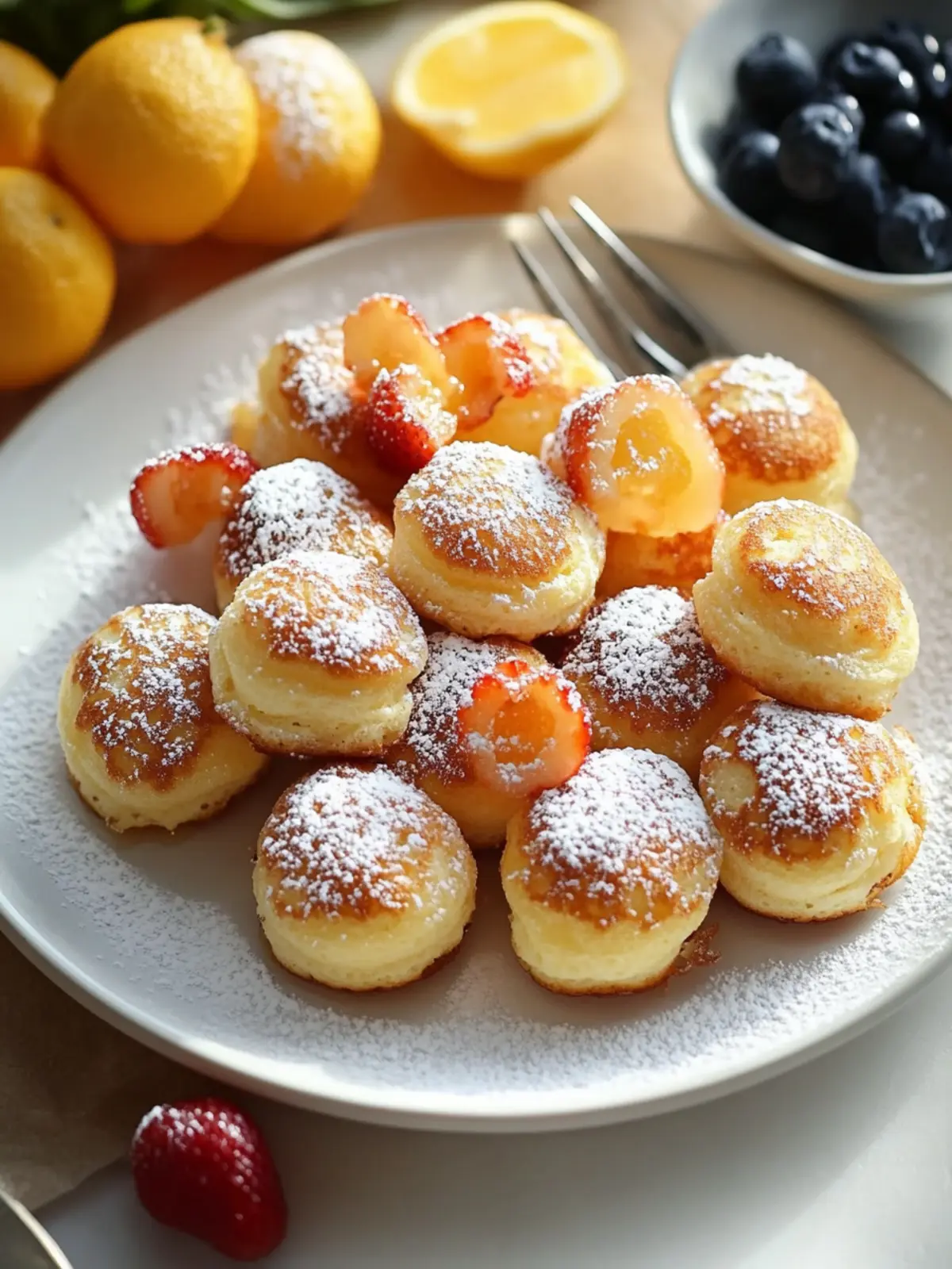 Fluffy Breakfast Pancake Poppers for Effortless Mornings 3 Breakfast Pancake Poppers
