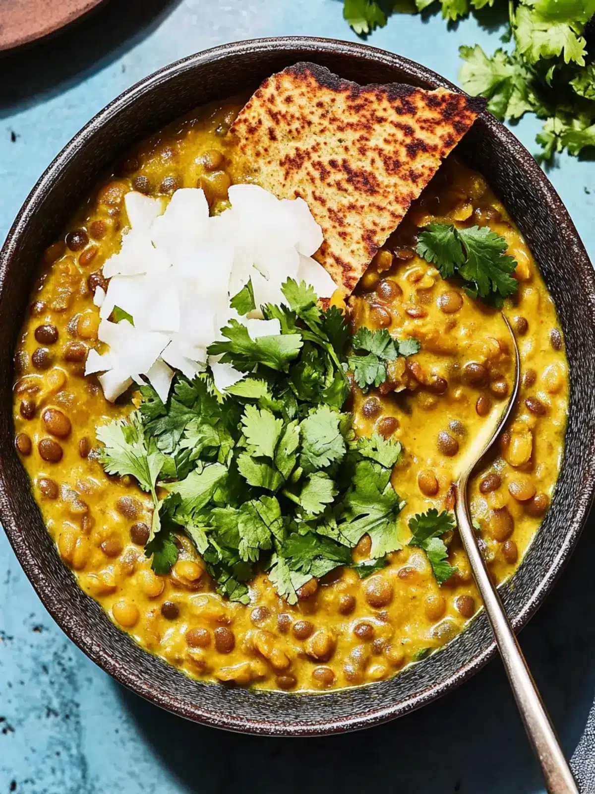 Savory Curried Coconut Lentils for Cozy Comfort Meals 3 Curried Coconut Lentils