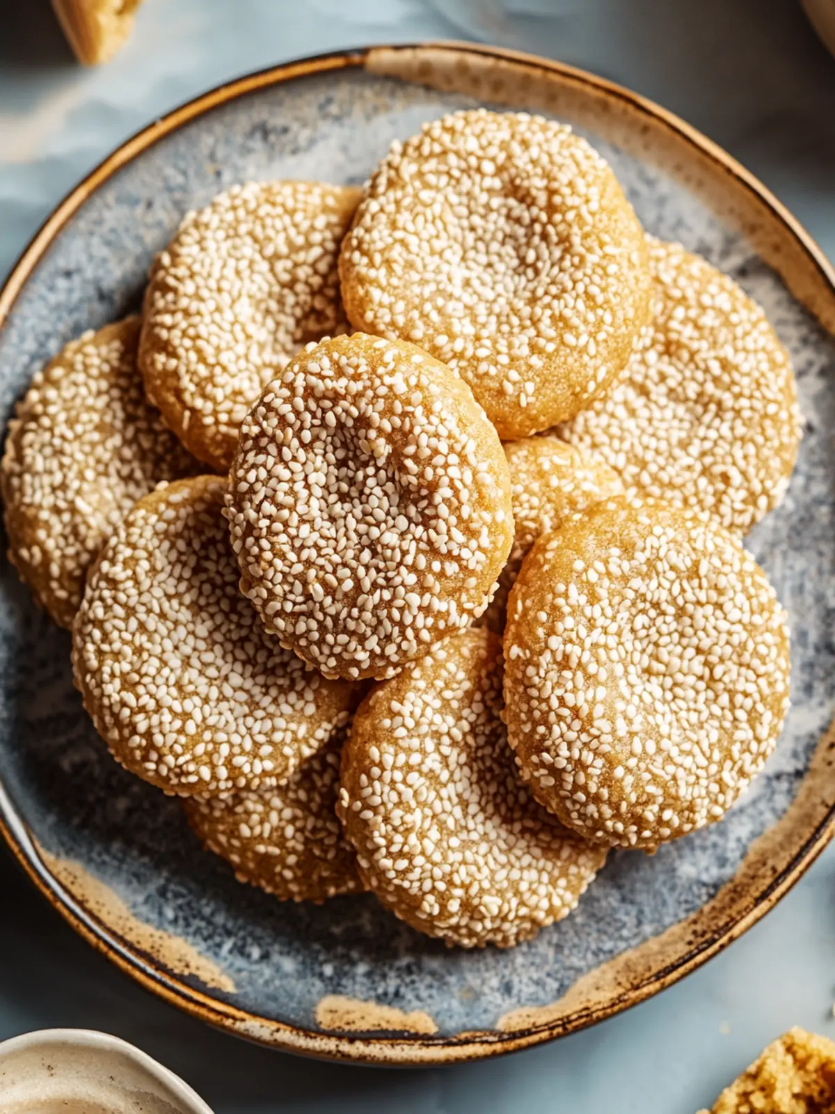 Baked Buttery Honey Sesame Cookies for Sweet Comfort Bliss 3 Baked Buttery Honey Sesame Cookies